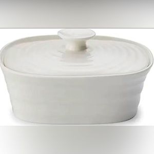 Sophie Conran White Porcelain Butter Dish